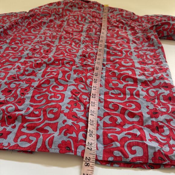 Phil Edwards by Reyn Spooner Hawaiian Shirt Mens Large Tribal Floral EUC - Picture 7 of 10